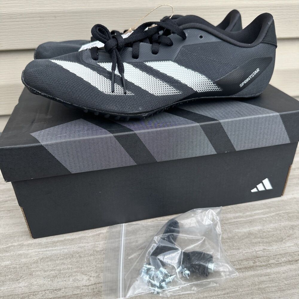 adidas Adizero Sprintstar Black Track & Field IG9908 Men’s 8.5 Women’s 9.5